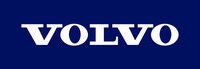 Logo de Volvo, marca de maquinaria pesada con repuestos en Dosmopar
