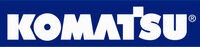 Logo de Komatsu, marca de maquinaria pesada con repuestos en Dosmopar